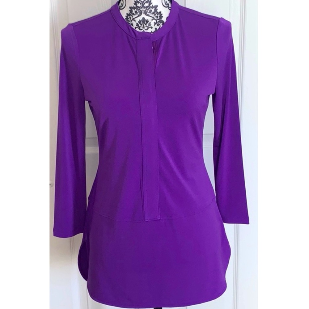 Ralph Lauren Royal Purple Blouse - Picture 1 of 10